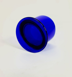 Iittala - Stefan Lindfors - 'Boy' - cobalt blauw - Finland - 90's