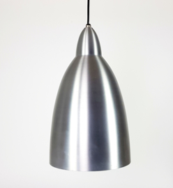 Dutch design - Dijkstra Holland - model Vesta 2 - geborsteld aluminium - 80's