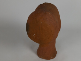 Geboetseerde terracotta buste - Groot formaat - 1960's
