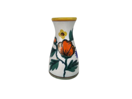 Flora Keramiek - Gouda - handbeschilderd -  model Poppy - miniatuurvaasje - Holland - 60's