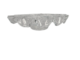Muurla - handmade - Kristal glas - theelicht houder -  Finland - 1960's