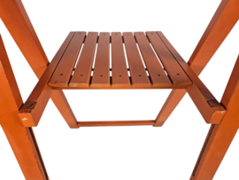 Aldo Jacober voor Alberto Bazzani - model 'Trieste' - vouwstoel - Italie - 60's