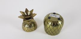 Ananas - Ikea - model Vindflakt - Koper - Aluminium - Hollywood Regency stijl