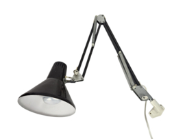 Waso Ledu - WH - wandlamp  - architectenlamp - Zweden - 80's