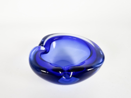 Murano - Sommerso - Flavio Poli  -  transparant  - blauw  - 60's
