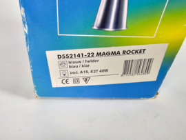 Magma Rocket - Vintage grote Lava lamp Magma lamp tafellamp - New Old Stock - 1990's