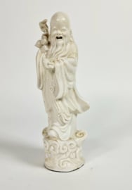 Guanyin - Blanc de chine - Chinees -  wit porselein - beeld - midden 20e eeuw -