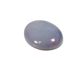 Murano Sommerso - asbak - opaline - okergeel - lichtpaars - Italie - 70's