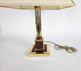 Herda Amsterdam - trekpendel bureaulamp - messing - 70s