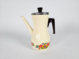 Westfalia  - vintage koffie/theekan - emaille - W-Germany - 70's