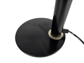 Hala Zeist - model 708 - Bureaulamp - zwart - Flexibele arm - 1970's
