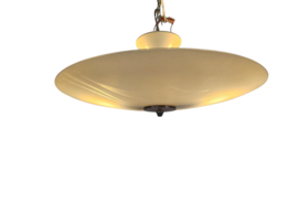 GERESERVEERD - Philips - paraplulamp - glas - metaal - Holland - 1960's
