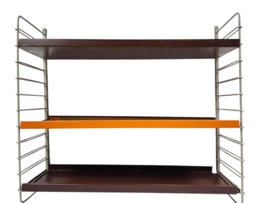 Dutch design - Drentea - 'Roomsteel'  - wandrek - metaal - 60's