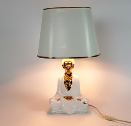 Massive België - tafellamp - Boedha - Hollywood Regency style - gold - 80's