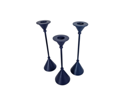 Memphis Milano stijl | kandelaar houders | set van 3 | 80's |