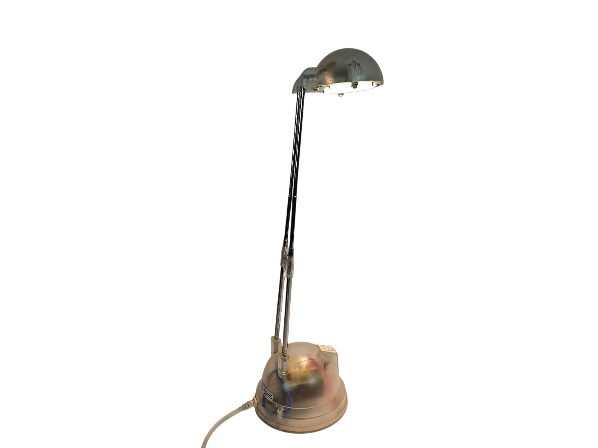 Ikea design -  model Espressivo - transparant - Telescoop tafellamp - 1990's