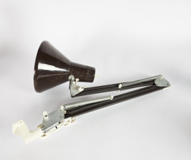 Waso Ledu - WH - wandlamp  - architectenlamp - Zweden - 80's