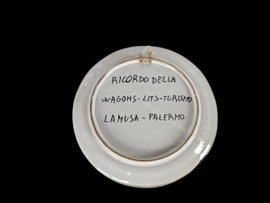 Desimone - La Musa - keramiek - Italian Pottery - wandbord - 3e kwart 20e eeuw