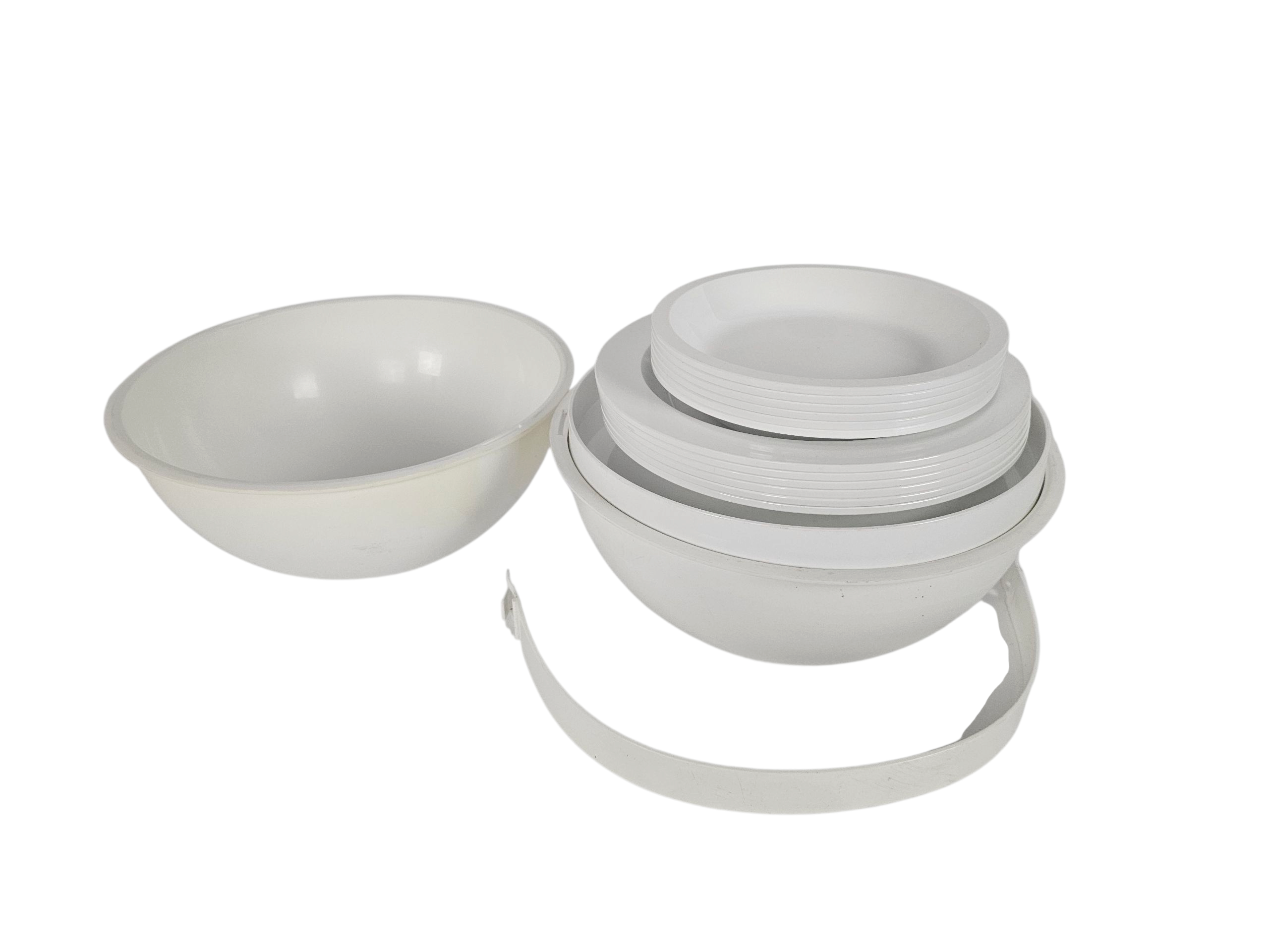 Guzzini - Made in Italy - Carlo Viglino  - plastic design -  Ball Picknick  set   - 1970s