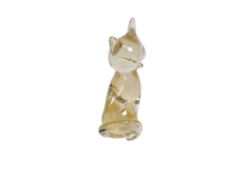 Archimede Seguso Murano - Bladgoud  - Gesigneerd - Italie - 1960's