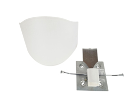 Leucos - Tessuto Piccola P - glas - metal - Made in Italy - 90's
