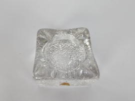 Royal Leerdam - glas - kristal  - asbak - 3e helft 20e eeuw