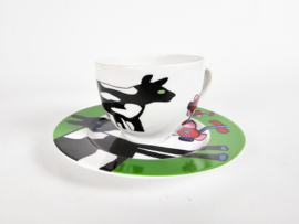 Schoonhoven Keramiek - design Andre Lauffer & Aleida Pasker - 'De smaak van kunst' - 1990's