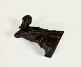 Peter Roovers (1902 - 1993) - Kiste Trui - gebronsd keramisch beeld - Mook