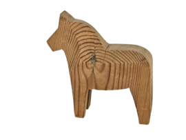 Dala Horse - Nils Olssen - XL houten paardje - Zweden - 3e kwart 20e eeuw
