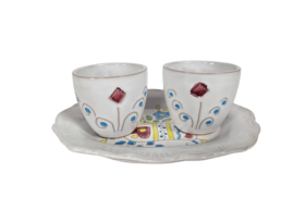Sardegna Ceramiche - decor 'Pavoncella' - keramiek - Italiaans - 3e kwart 20e eeuw