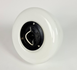 Dutch design - Philips Holland - Brune glas - XL plafonniere - 50's