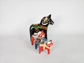 Dala Horse - Dalahastar  - design Nils Olsson - Grannas A. Olsson - Zweden - 3e helft 20e eeuw