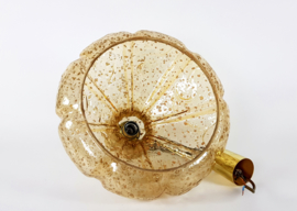 Barovier & Toso - glas met gouddeeltjes - "Foglia d'Oro" - mid century