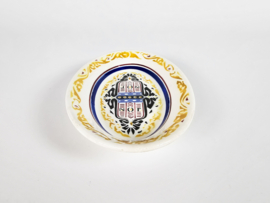 Petrus Regout  Maastricht - Ovale aardwerken NOF schaal - ontwerp Roland Holst - 1924