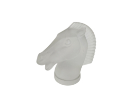 Bohemian - Lalique stijl - gesatineerd glas - 3e kwart 20e eeuw