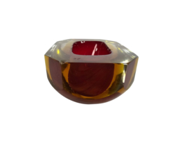 Murano Sommerso - Flavio Poli - Facet geslepen - Italie - 60's