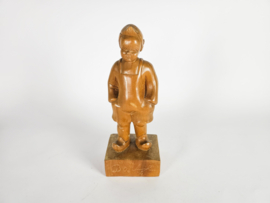 Bartje - XL houten beeld - etalage beeld - Holland - 3e kwart 20e eeuw
