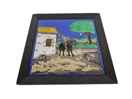 Don Quixote - design Manuel Ramos Rejano - Spaanse tegeltableau - Spanje - 1e kwart 20e eeuw