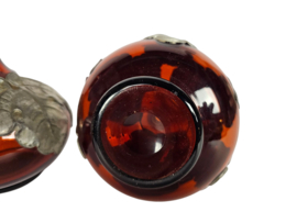 Verreries Doyen - Art Deco - glas - tin - karaffen - (set) 2 - 1920-1950
