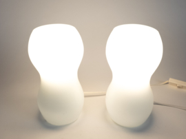 Ikea - Kvintant -  model B9612 - 'Peanut lamp' - set (2) - Space age - 1990's