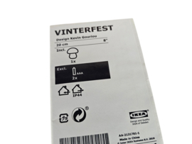 Ikea design - model Vinterest - Design Kevin Gouriou - Mushroom lamp - Led