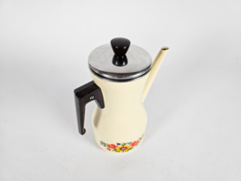 Westfalia  - vintage koffie/theekan - emaille - W-Germany - 70's