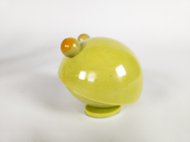 Bouncing Frog - Made in Hong Kong - vintage toys - plastic design - 1970's