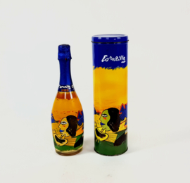 Duch design - Corneille - Fles en bewaarbus - Vino Spumante Brut - collectors item