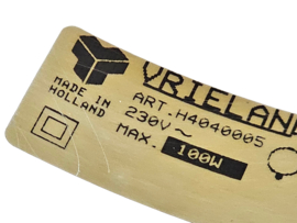 Dutch design - Vrieland design - trekpendel hanglamp - 80's