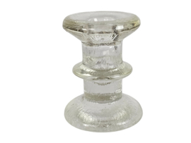 Iittala - Timo Sarpaneva - 'Ice glass' - kandelaar - Finland - 70s