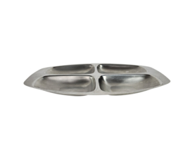 Alessi - Carlo Mazzeri & Anselmo Vitale - snackschotel - serveerschotel - 3e kwart 20e eeuw