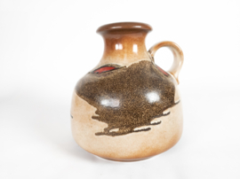 Scheurich keramik West Germany - 3 vazen - model 293-30/493-21/231-15  - Fat lava - 70's