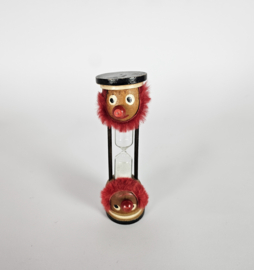 Deens Design - Zandloper - teak - Kay Bojesen stijl - 70's