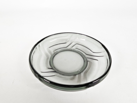 Leerdam glas - A.D. Copier - geperst glas - fruitschaaltjes (8) -  1940's